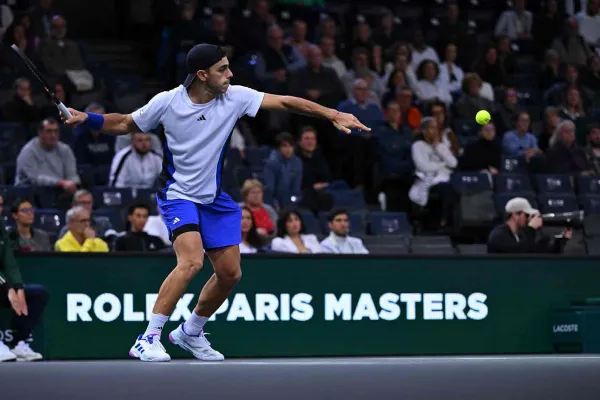 Se terminó el sueño: Francisco Cerúndolo, eliminado del Masters 1000 de París