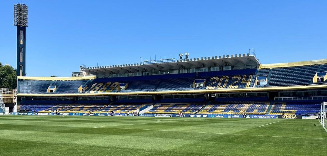 PLATEA CORDIVIOLA. Esta es el sector de butacas asignado a San Martín, en el que estarán ubicados 9.500 simpatizantes.