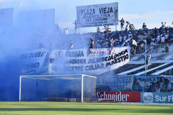 Las cargadas a San Martín no faltaron durante el triunfo de Atlético Tucumán sobre Sarmiento