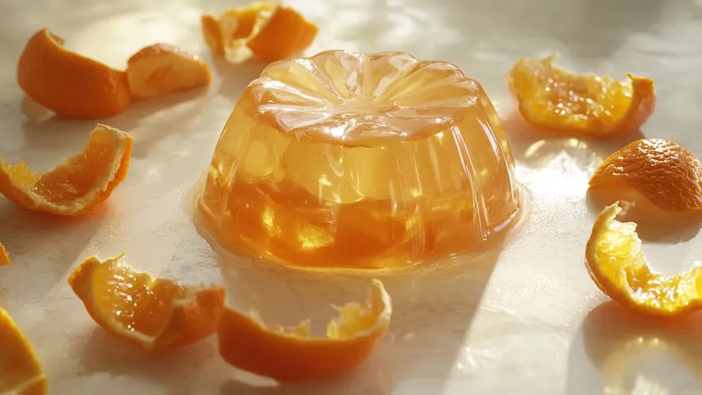 Cómo preparar la gelatina de cáscara de mandarina, el postre que combate las imperfecciones en la piel