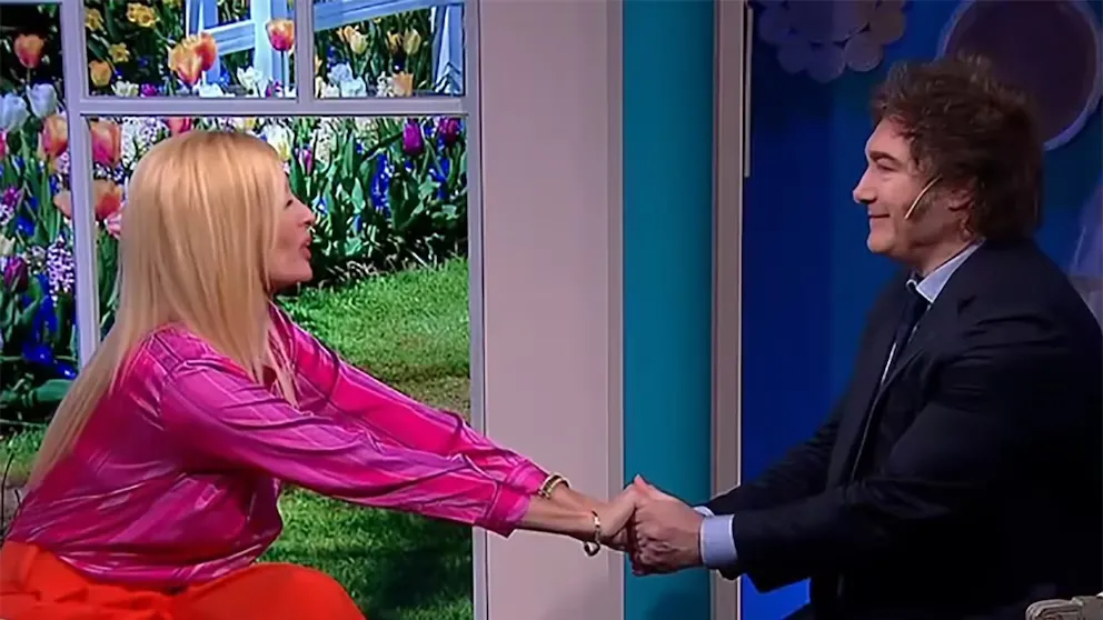 El día que Yuyito González entrevistó a Milei.