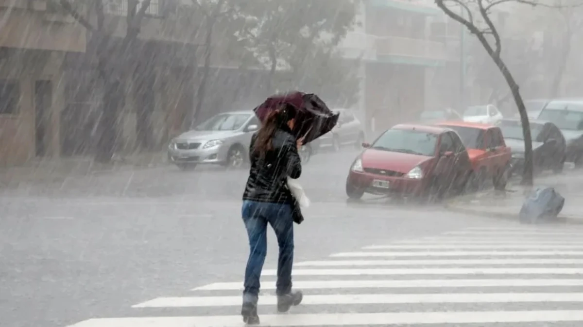 Alerta por tormentas y lluvias intensas en 15 provincias de Argentina.