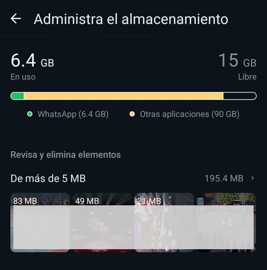 Averiguá cuáles son tus chats de WhatsApp que ocupan más memoria