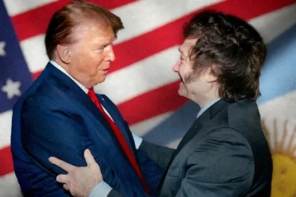 El saludo de Javier Milei a Donald Trump: Felicitaciones por su formidable victoria