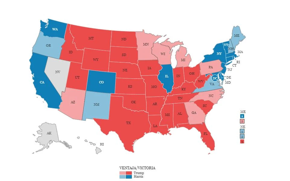 El nuevo mapa electoral