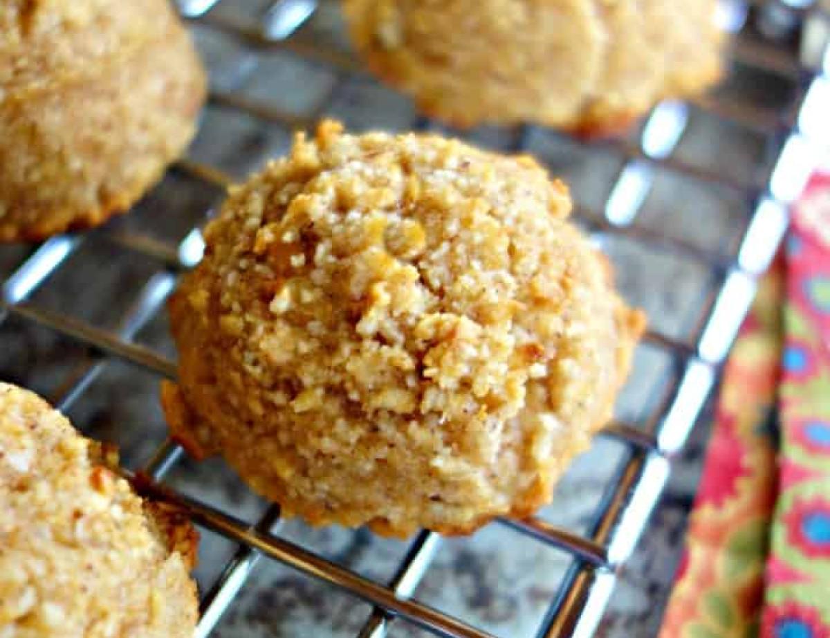 ¿Cómo preparar las galletas de almendras y manzana?