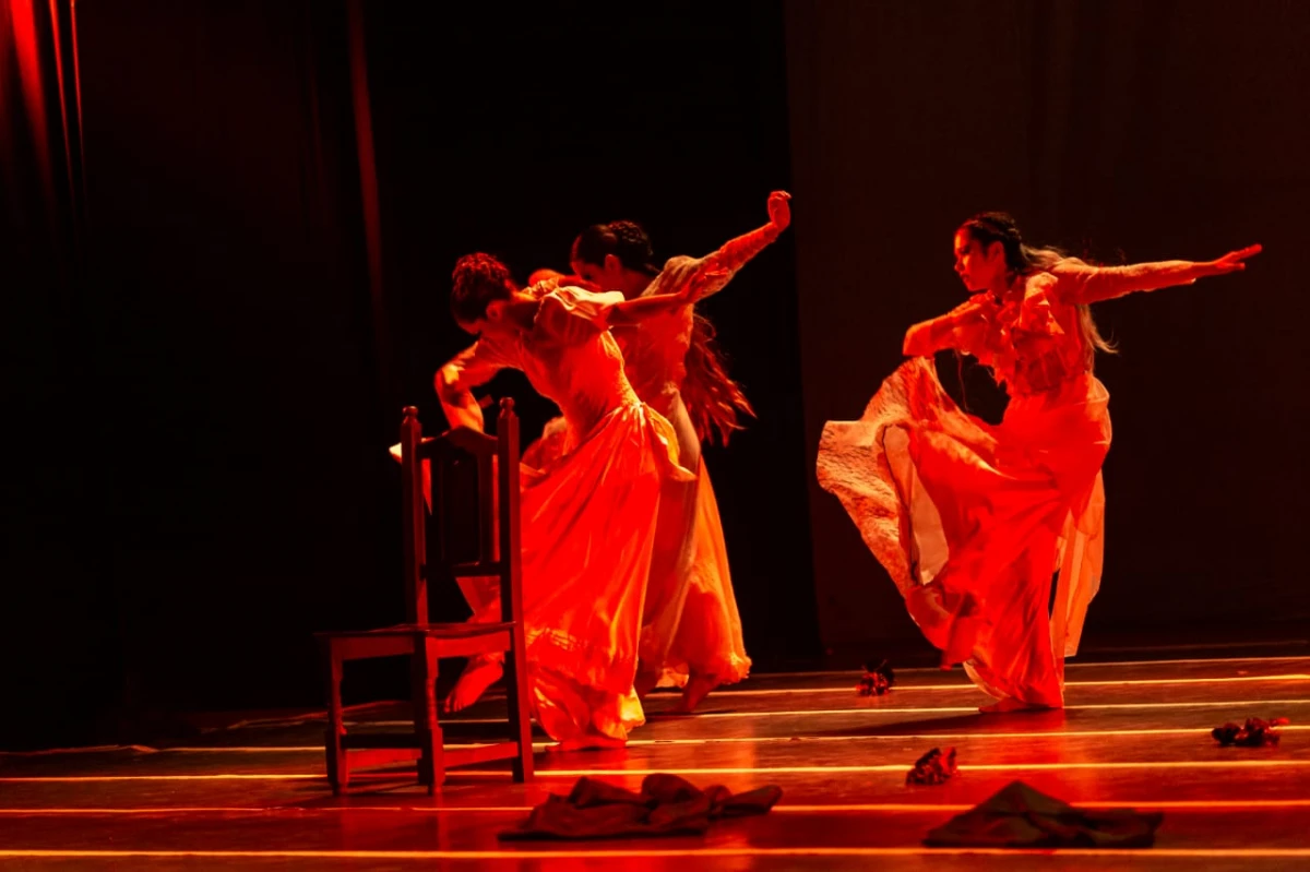 La obra Un velo y rosas negras se presenta en el Puerto Cultural Libertad