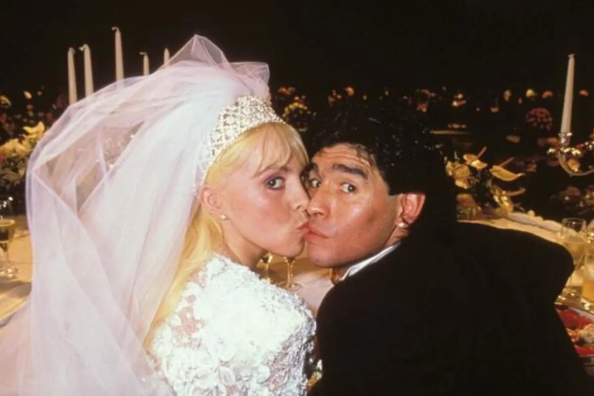 El inolvidable casamiento de Maradona y Villafañe: lujo, excentricidades y mil invitados en el Luna Park