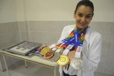 Una atleta especial tucumana superó múltiples obstáculos y se alzó con varias medallas en los Juegos Latinoamericanos