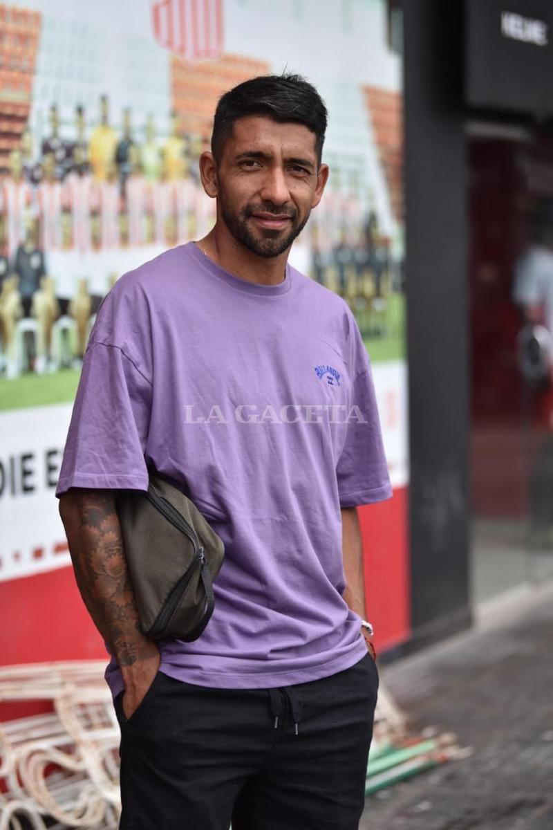 RESPUESTAS PARA TODO. Matías “Caco” García habló sobre los rumores extrafutbolísticos. “Aquí no hay nada raro”, dijo.