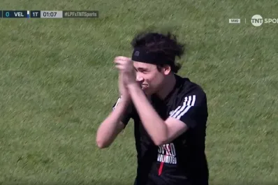 Así fue el polémico debut de Spreen con la camiseta de Riestra en la Liga Profesional