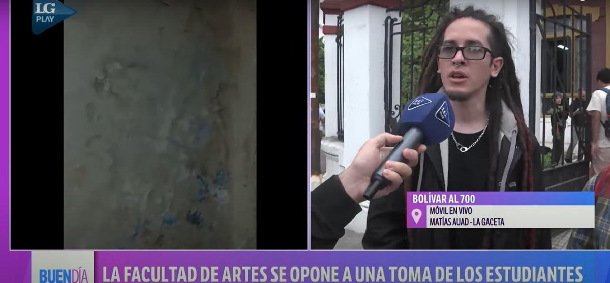 Estudiantes denuncian graves deficiencias edilicias en la Facultad de Artes