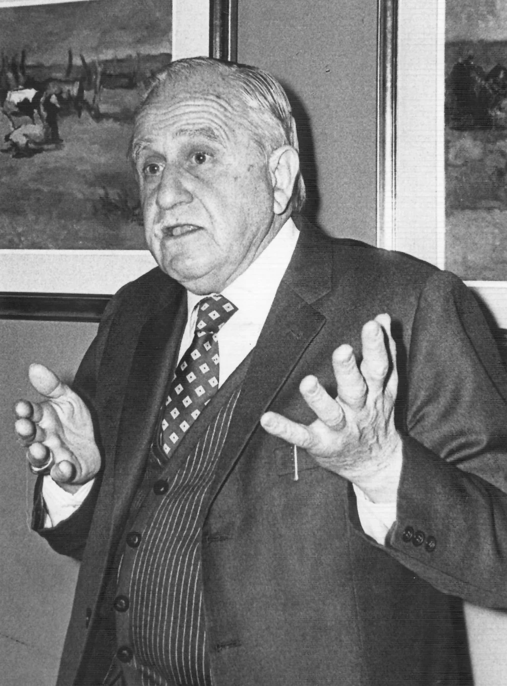 EDUARDO SACRISTE (1905-1999). Legó a Tucumán emblemáticas obras públicas y numerosas viviendas. 