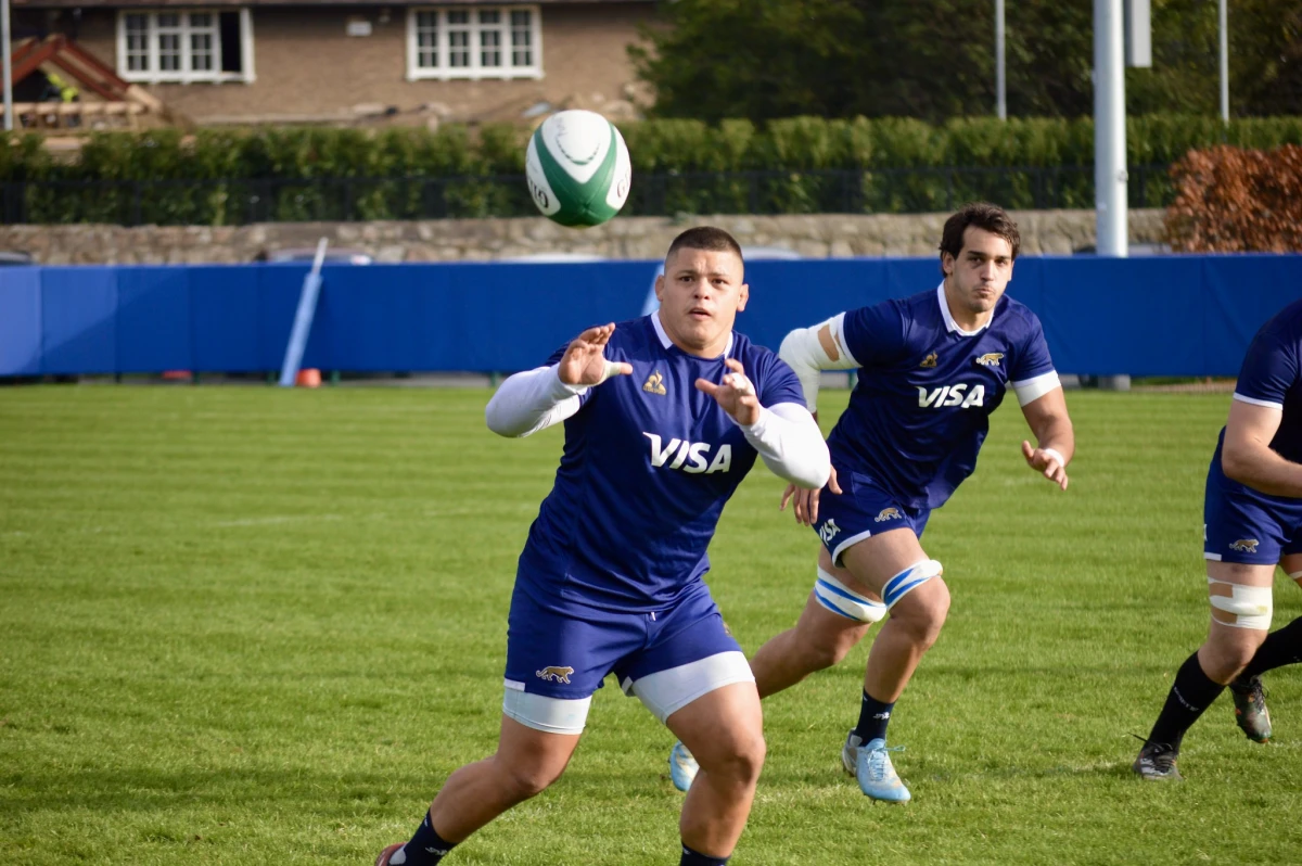 TITULAR. El tucumano Thomas Gallo jugará desde el arranque ante Irlanda