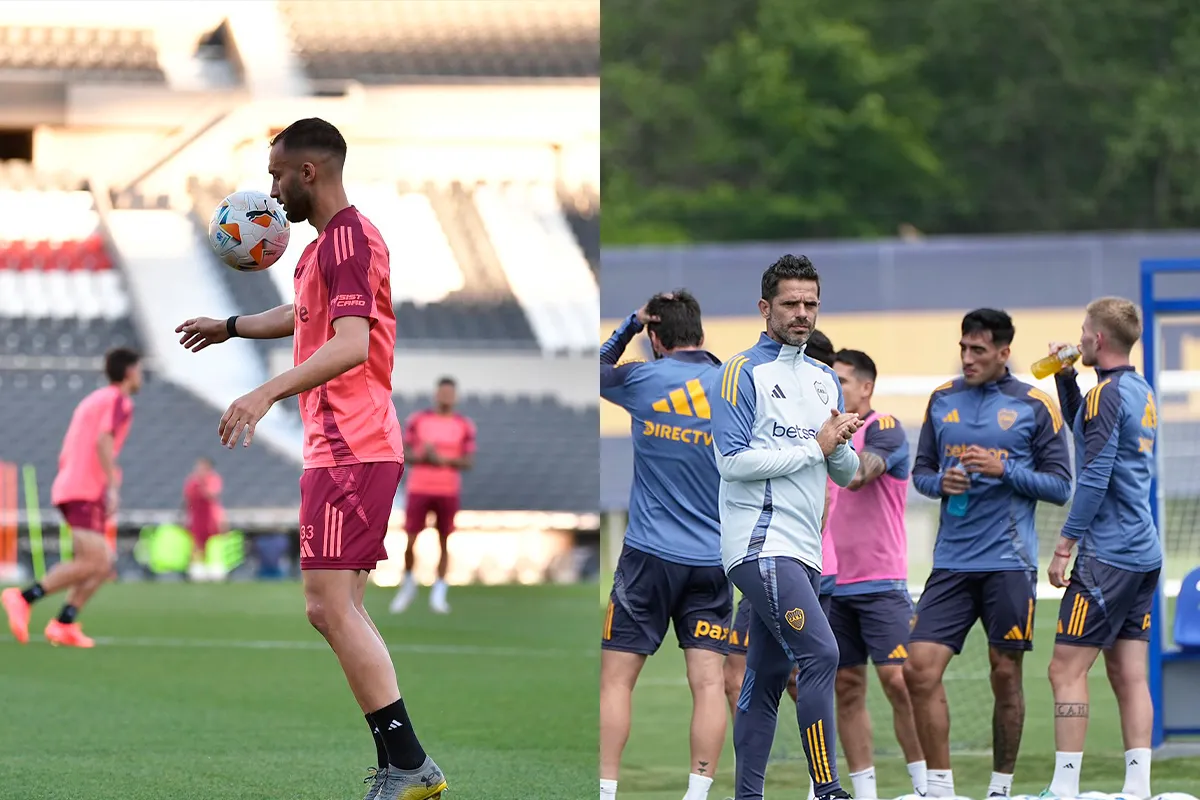 EN ACCIÓN. Germán Pezzella se recuperó de la lesión; mientras que Fernando Gago espera por la recuperación de Miguel Merentiel.