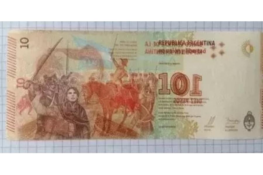 Los billetes de $10 por los que ofrecen hasta $300.000