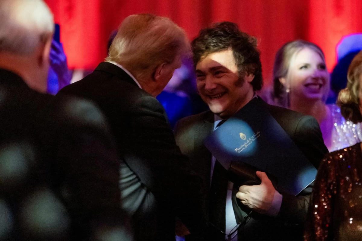 Encuentro entre Javier Milei y Donald Trump