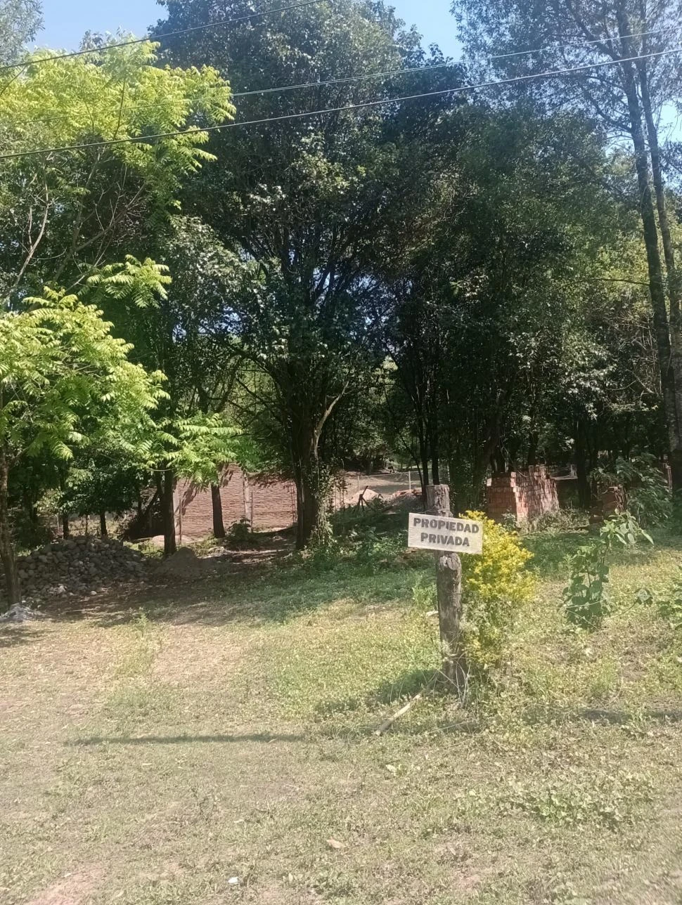 ZONA DE YUNGAS. Las tierras taficeñas en cuestión le pertenecen a la familia Velárdez.