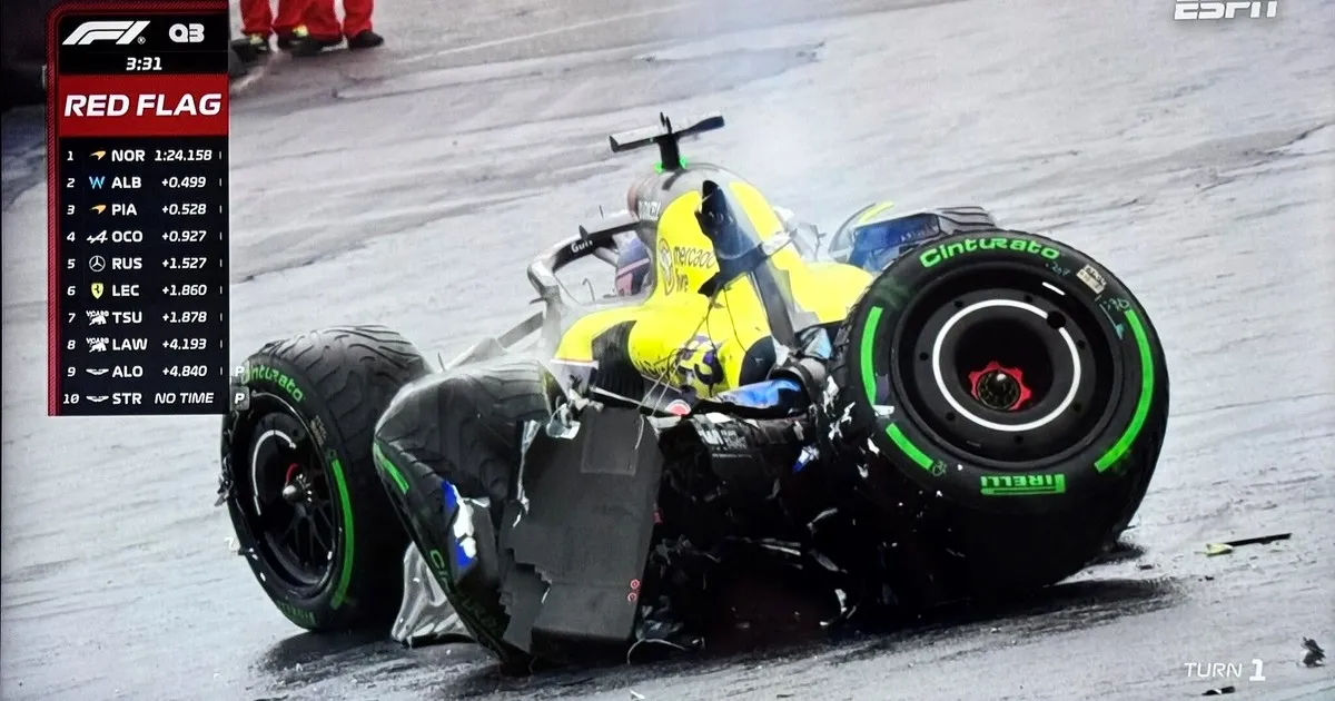 Williams mostró cómo arreglan los autos de Franco Colapinto y Alex Albon después del GP de Brasil