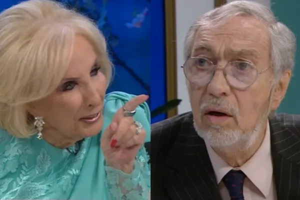 Mirtha Legrand  cruzó a Luis Brandoni por el INCAA