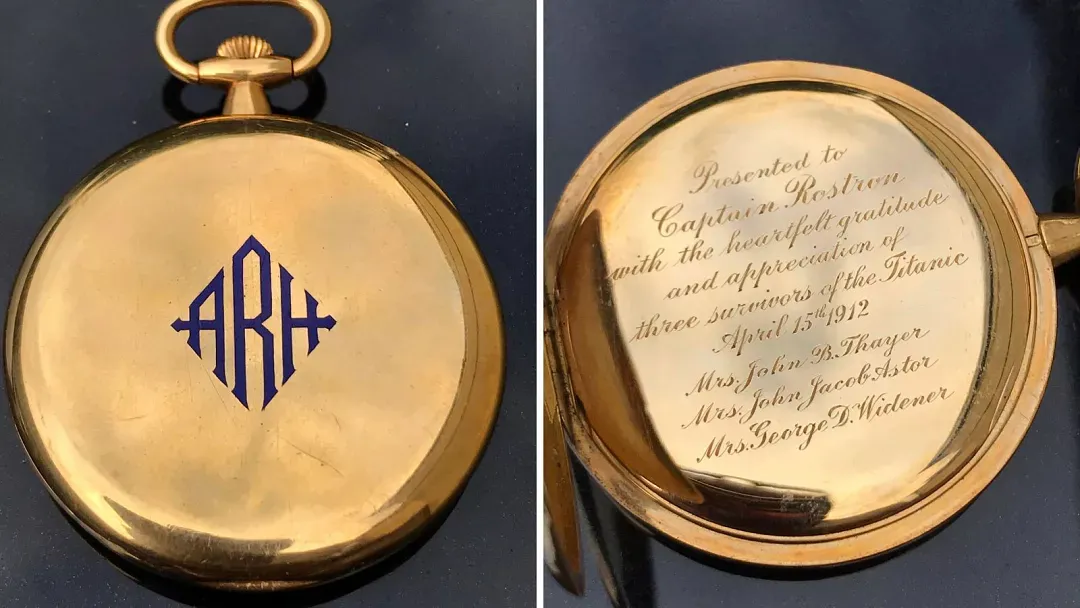 El reloj obsequiado a un héroe del Titanic fue subastado por una cifra estrepitosa. 