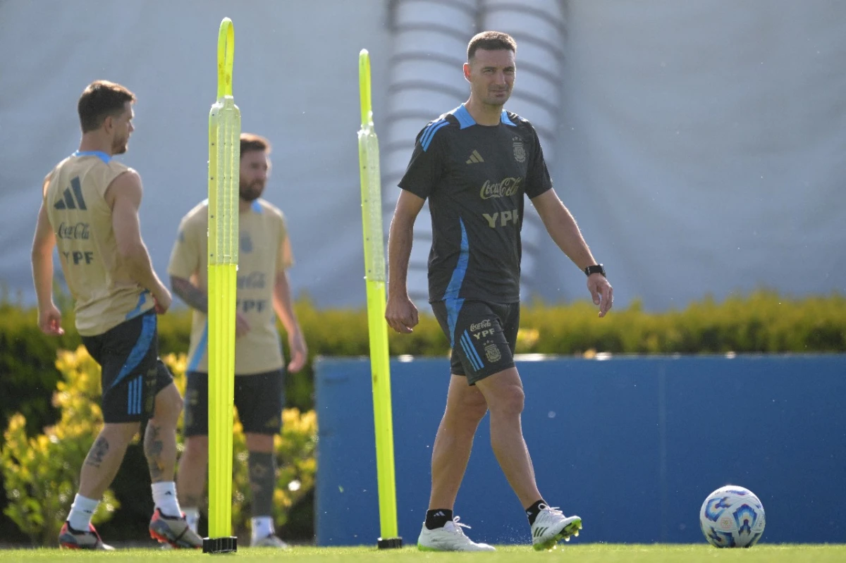 SIN FILTRO. En la previa al duelo contra Perú, Scaloni dejó en claro que ya piensa en lo que se le viene a la selección argentina.