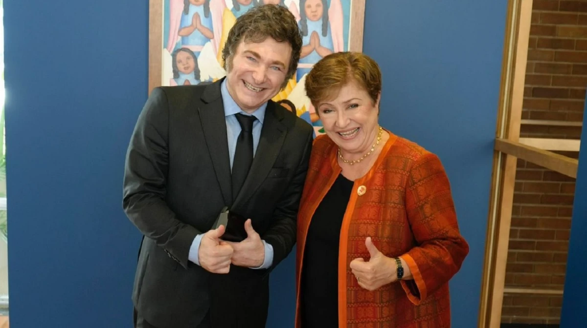 G20 DE RIO DE JANEIRO. Milei se reunió con Georgieva.