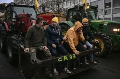 Francia: productores sacaron los tractores a la calles para protestar contra el acuerdo de la Unión Europea con el Mercosur