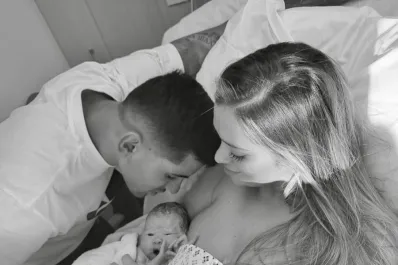 “Cuti” Romero fue papá y lo mostró en pleno partido de la Selección