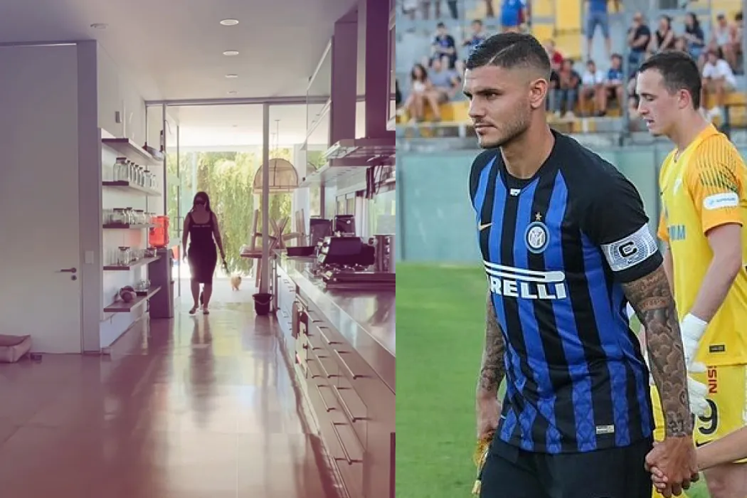 Icardi no quiere más a Wanda rondando por su casa.