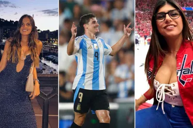 Julián Álvarez respondió a los rumores de romance con la actriz porno Mia Khalifa, con una particular foto