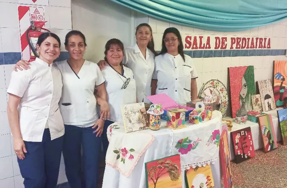 Enfermeras del Hospital Regional de Concepción.