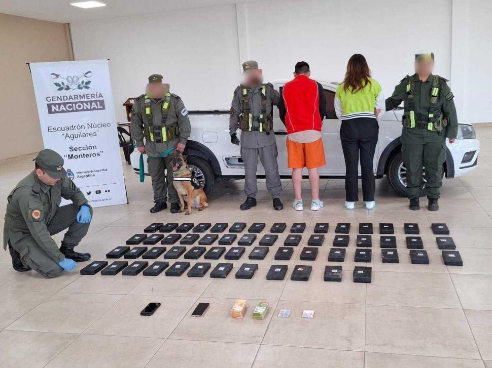 Los Valles, la principal ruta de ingreso de cocaína a Tucumán