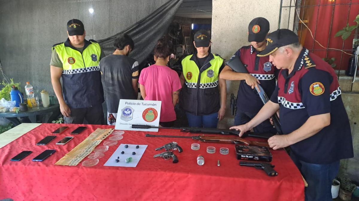 Detuvieron a 10 presuntos vendedores de cocaína y marihuana tras una serie de allanamientos