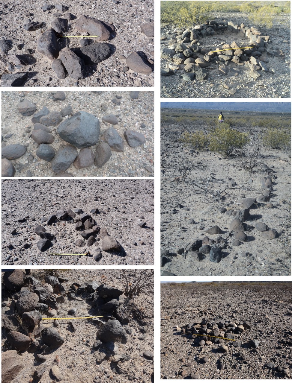 EL SITIO ARQUEOLÓGICO. Se encuentra en la zona del río Las Salinas.