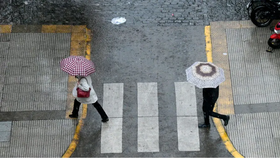 Rige una alerta naranja por tormentas en cinco provincias