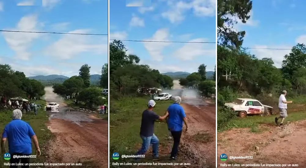 De milagro, el cierre del rally tucumano no terminó en un trágico accidente