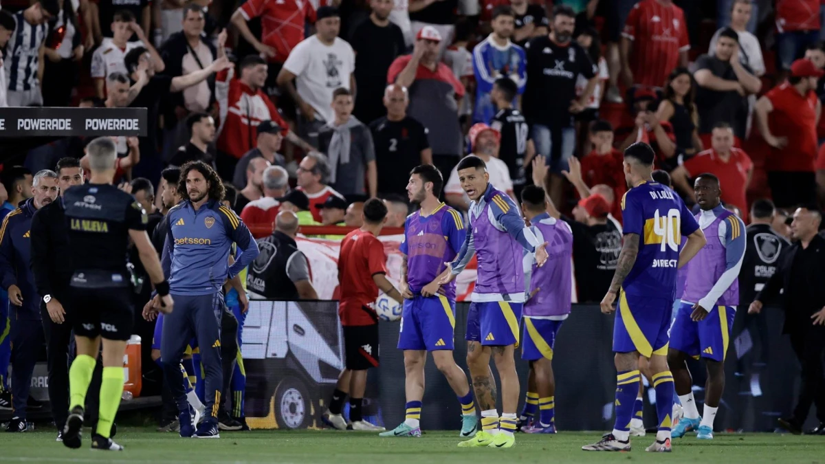 La fuerte sanción de Huracán al hincha que agredió a Marcos Rojo en el partido ante Boca