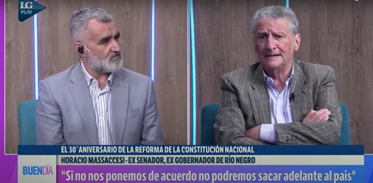 En Tucumán, Horacio Massaccesi reflexionó sobre la reforma constitucional y la actualidad de la UCR