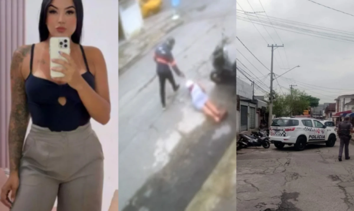 Horror en Brasil: asesinó a tiros a su ex en medio de una avenida y todo quedó filmado