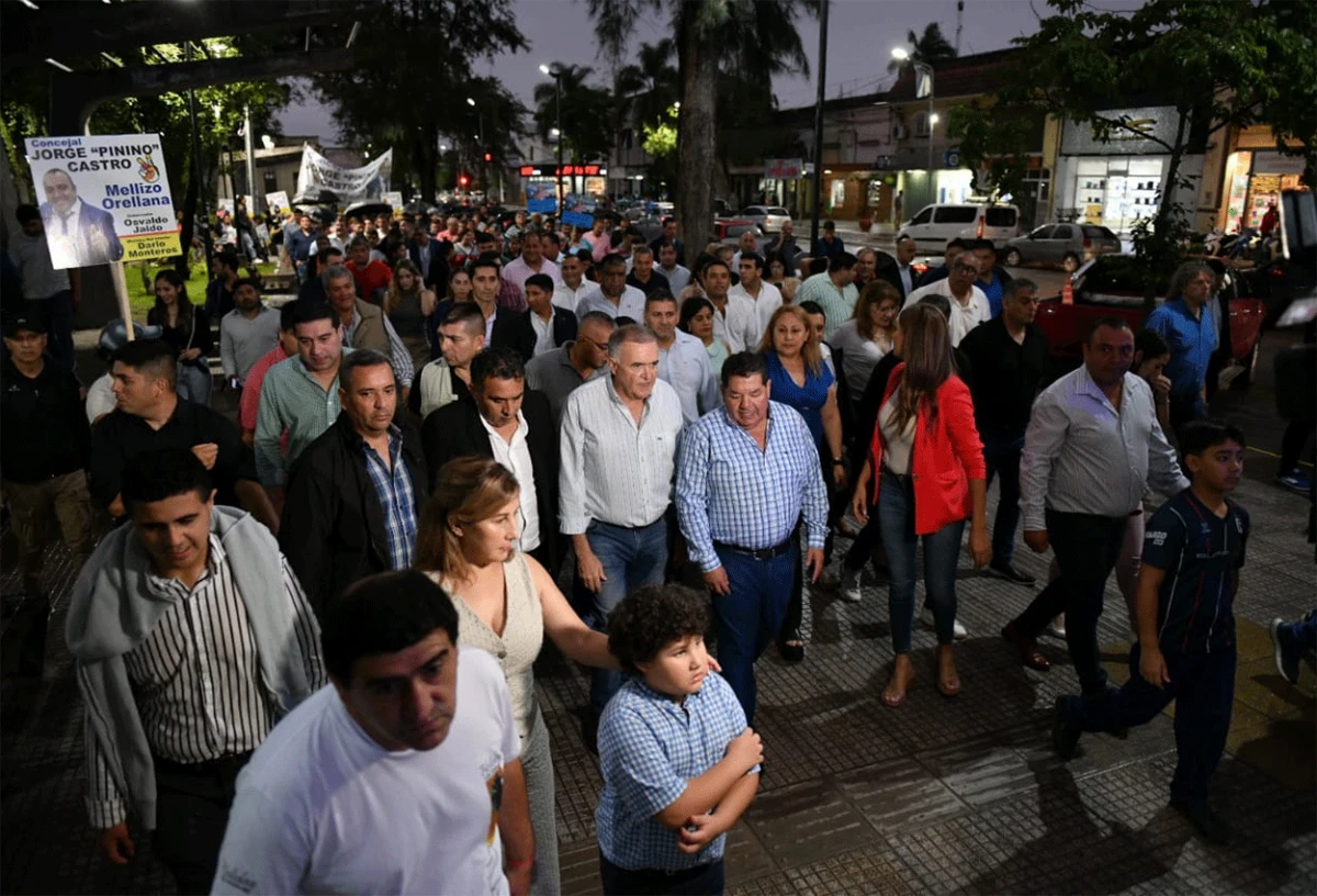 Mensaje a la interna peronista: Jaldo desembarcó en Famaillá junto a Enrique Orellana