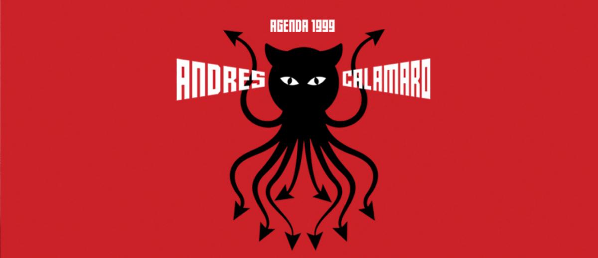 AGENDA 1999. Andrés Calamaro está saldando sus deudas con trabajos de hace 25 años. / ANDRÉS CALAMARO