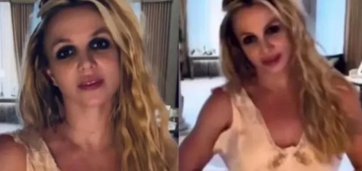 BRITNEY SPEARS. Publicó un polémico video donde afirma tener cinco años.