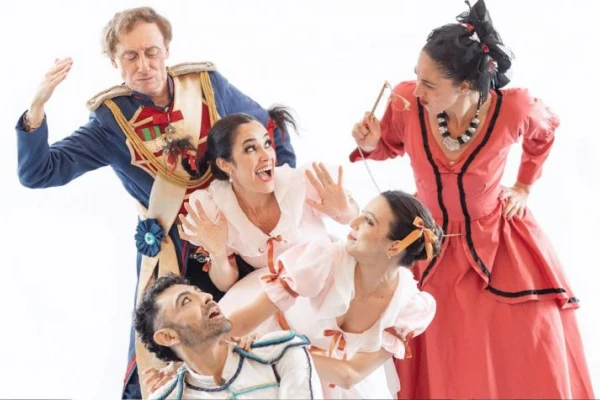 Danza en el teatro San Martín: alegre fiesta de graduación en una escuela de Viena