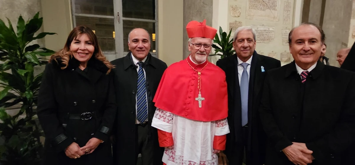 Manzur y Mendoza, en el Vaticano