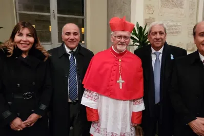 Manzur y Mendoza acompañaron la consagración de Bokalic como cardenal