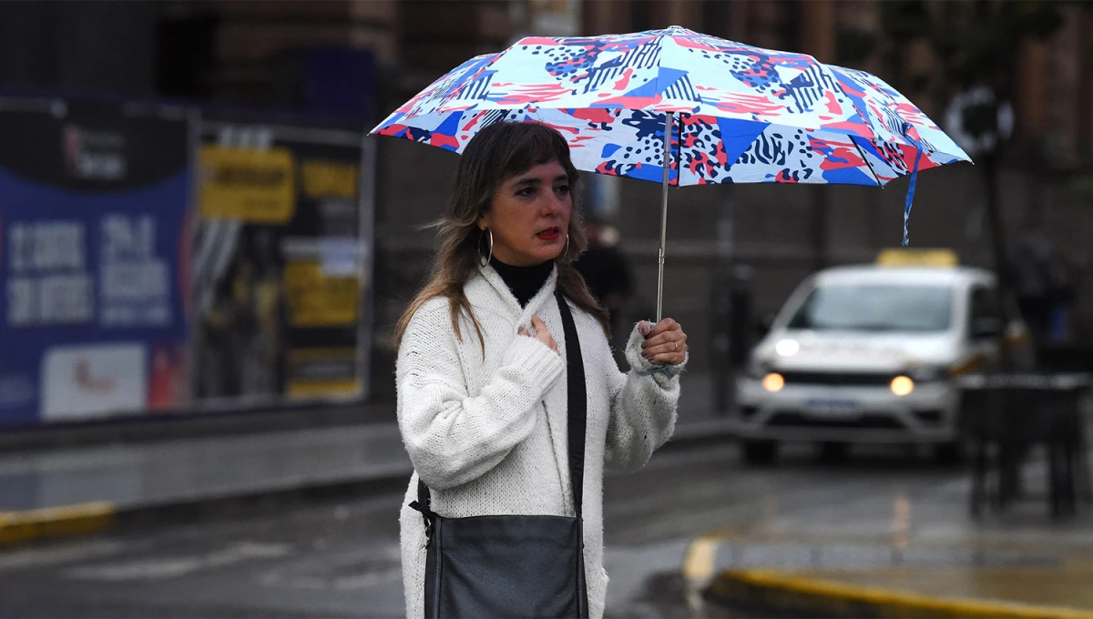 PRECIPITACIONES. El pronóstico anticipa una jornada húmeda en Tucumán.