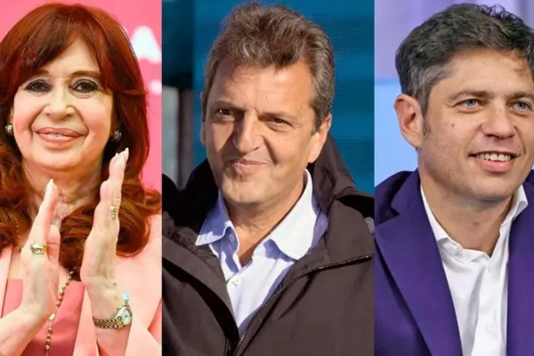 Cristina Kirchner, Sergio Massa y Axel Kicillof se mostrarán juntos en un acto del PJ bonaerense