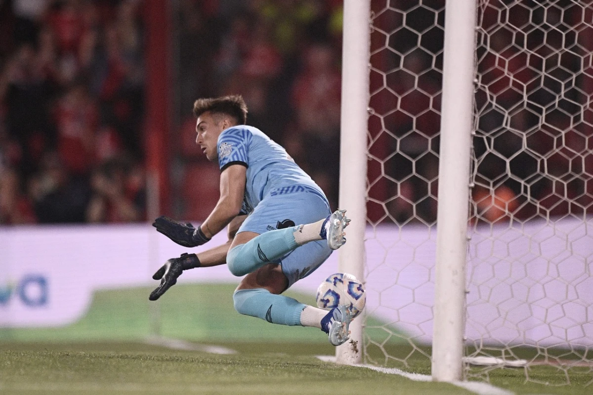 DE LO  MEJOR. En el último tiempo, el nivel de Tomás Durso fue en ascenso. En Avellaneda fue el punto más alto de Atlético.