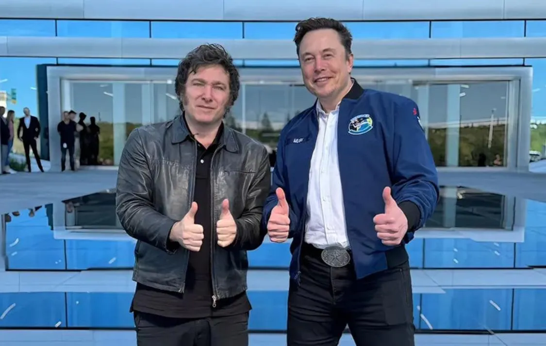 Javier Milei y Elon Musk